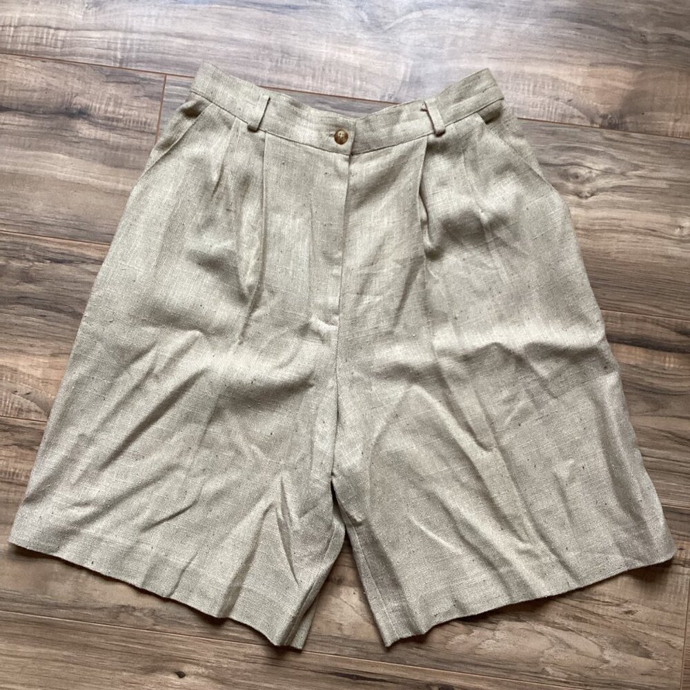 Vintage Michele New York Super High Waist Bermuda Shorts Size 10